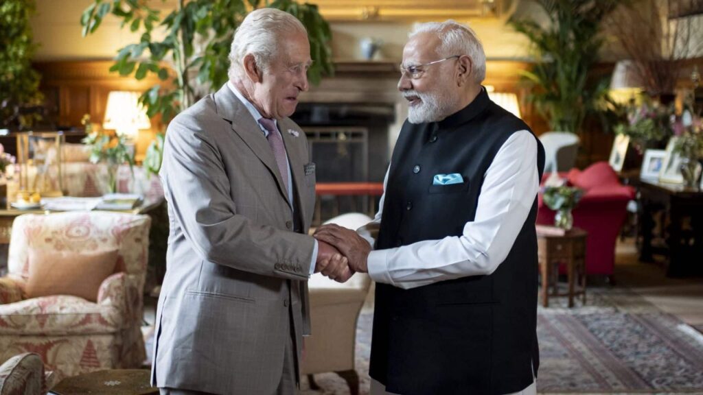 प्रधानमंत्री Narendra Modi ने यूनाइटेड किंगडम के महामहिम किंग चार्ल्स तृतीय से Best मुलाकात की 2025