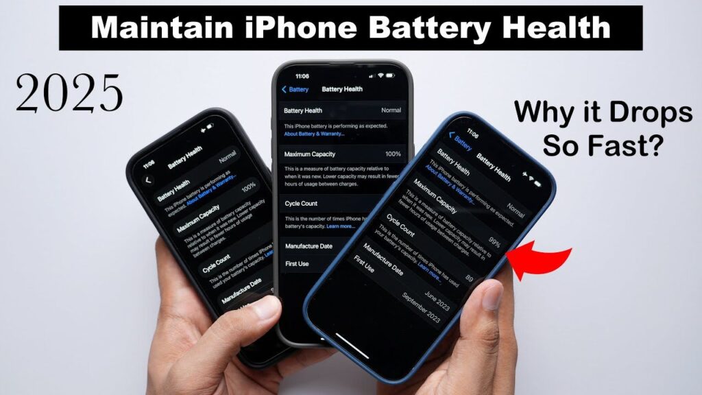Why iPhone Battery Health Drops Fast?