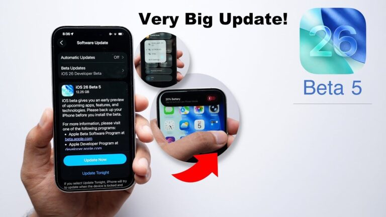iOS 26 Beta 5 Released Major Changes