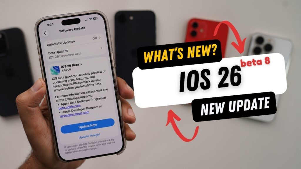 iOS 26 Beta 8
