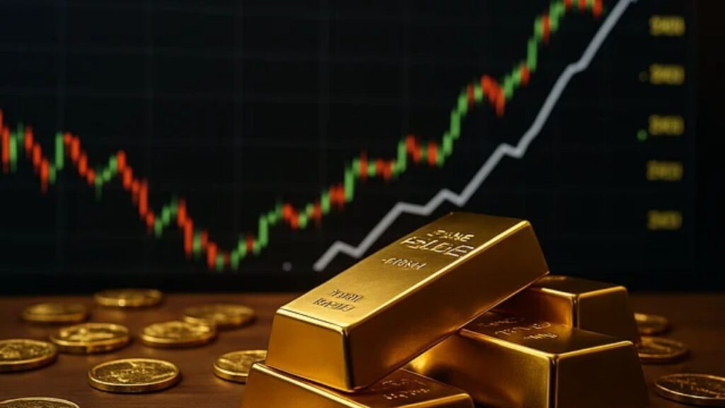 Gold at Record Highs Near