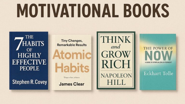 The Best Motivational Books That Will Change Your Life